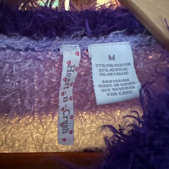 Girls purple sweater - Picture 3 of 3